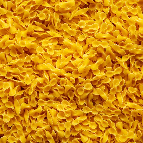 Healthy Dry Farfalline Pasta Background — Stock Photo, Image