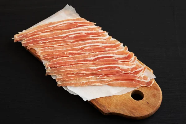 Råa Bacon Redo Att Laga Mat — Stockfoto