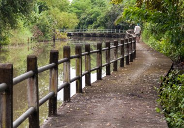 rive yakınındaki beton patika