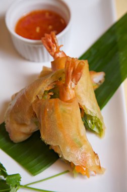 Kızarmış börek.