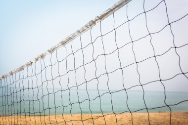 plaj voleybolu net
