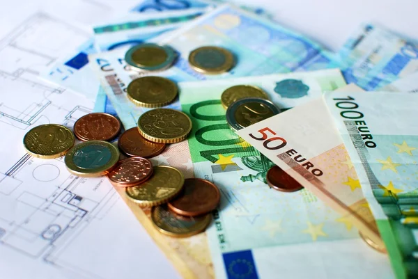 Money, Euros. — Stock Photo, Image