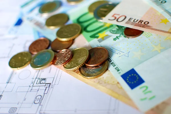 Money, Euros. — Stock Photo, Image