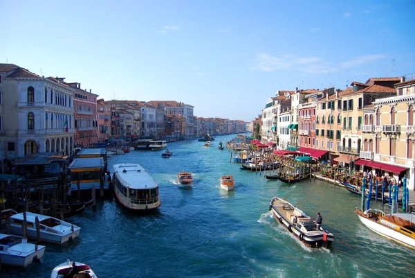 Canal Grande in Venedig. Stockfoto