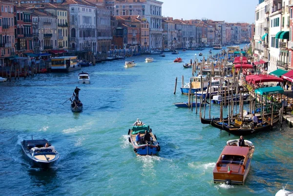 Canal Grande in Venedig. Stockbild