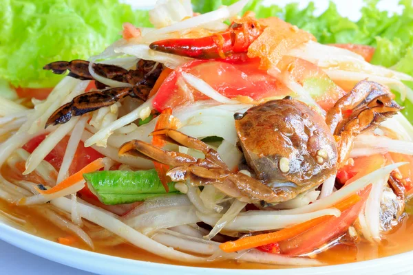 Piatti di carne calda: Nord Est della Thailandia — Foto Stock