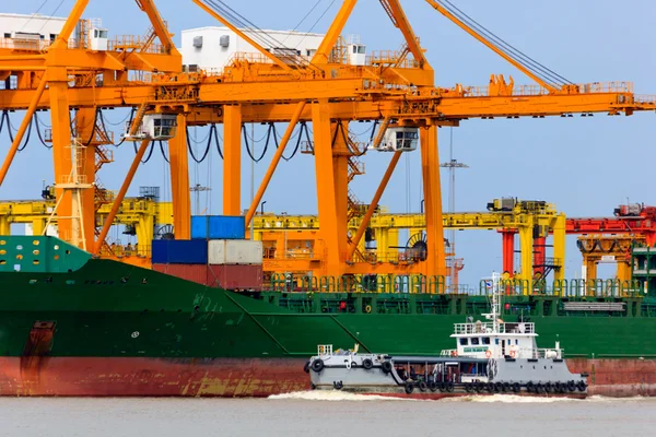 Puerto de Bangkok o Autoridad Portuaria de Tailandia — Foto de Stock