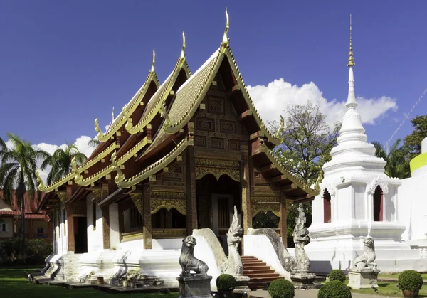 Wat Phra Sing Temple em Chiang Mai Tailândia — Fotografia de Stock