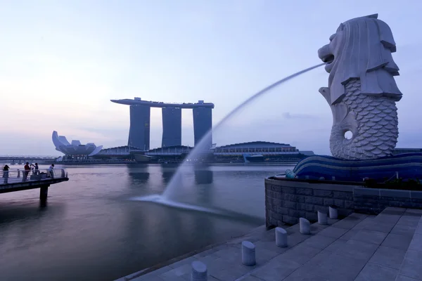 Manhã cedo Singapura — Fotografia de Stock