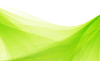 Green abstract soft background