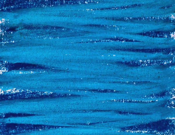 Mavi boyalı tuval arka plan — Stok fotoğraf