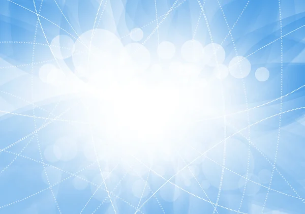 Синий солнечный носимый гладкий современный восковой фон с серой окантовкой — стоковое фото