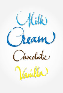 Özgün el yazısı parşomen için logo