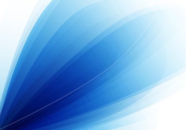 Mavi tasarlamak yumuşak vektör arka plan