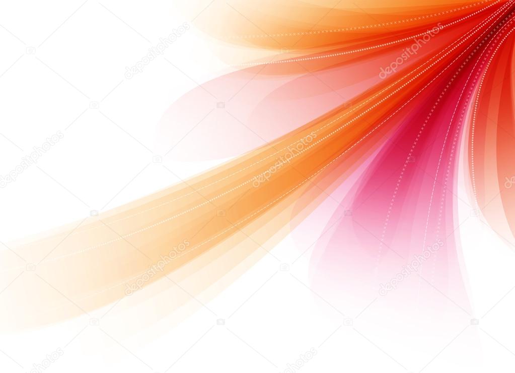 Red abstract soft vector background