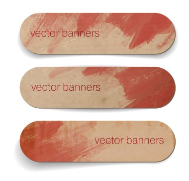 Kırmızı soyut vintage eski kağıt afiş