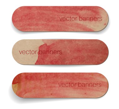 Kırmızı soyut vintage eski kağıt afiş