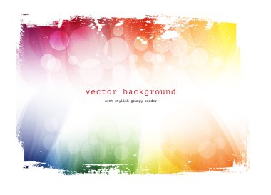 renkli vektör pürüzsüz modern dalgalı arka plan aşınmış kenarlıklı