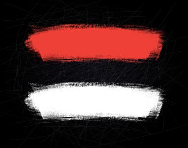 arka plan siyah tasarlamak vektör fırça darbesi çizik