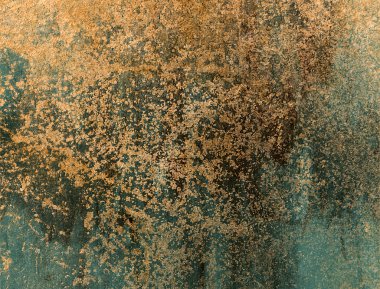 eski mavi boya çizik ve kırık arka plan ile kirli eski kağıt