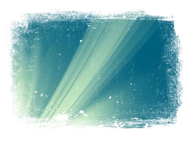 grungy sınır ile düzgün vintage dalgalı arka plan aşınmış