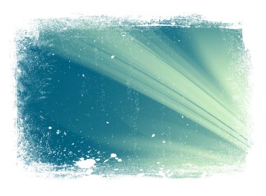 grungy sınır ile düzgün vintage dalgalı arka plan aşınmış