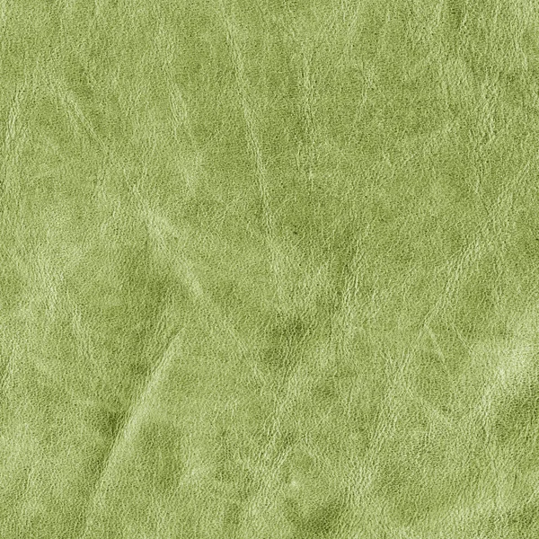 绿色皮革麂皮绒背景纹理 — 图库照片