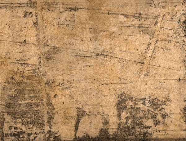 Dirty old paper with scratched grungy paint background — Stock Photo, Image