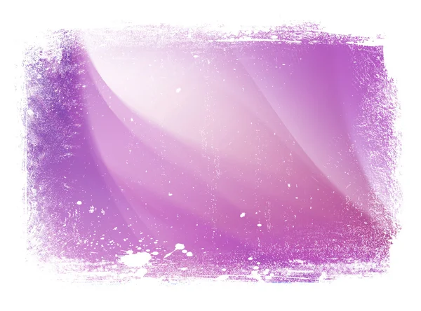 Leicht lila getragen glatte vintage welligen Hintergrund mit grungy Rand — Stockfoto
