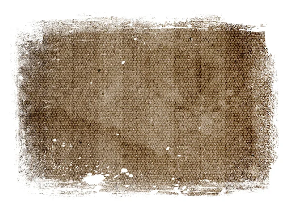 Textura de papel vintage velha com borda grungy — Fotografia de Stock