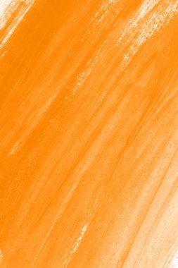 Sarı el boyalı fırça konturu arka plan