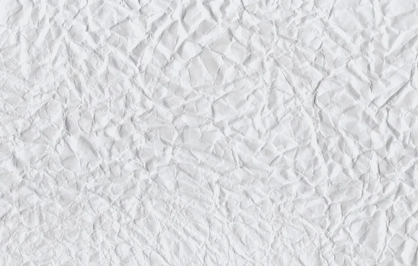 Fond de papier ridé blanc — Photo