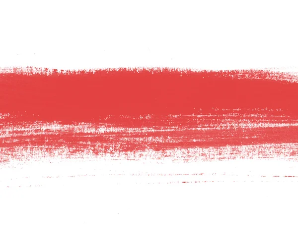 Красная кисть мазок Дауб фон — стоковое фото