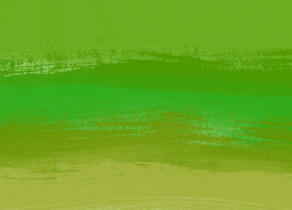 Grün - blau abstrakter handbemalter Hintergrund — Stockfoto