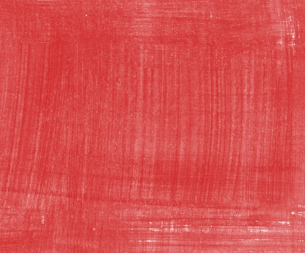 Vermelho abstrato pintado à mão fundo textura — Fotografia de Stock