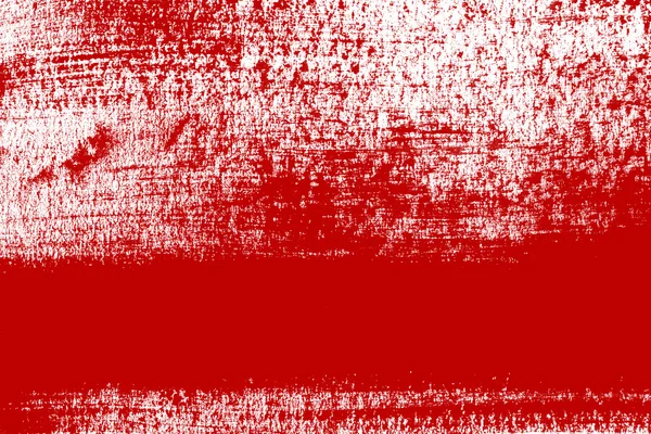 Rote Hand bemalt Pinselstrich Hintergrund — Stockfoto
