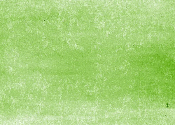 Grüne Hand bemalt Aquarell Hintergrund — Stockfoto