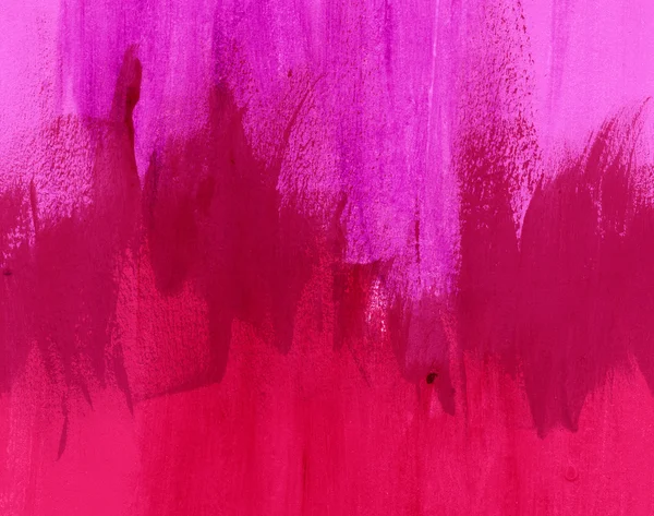 Purple and red hand-painted brush stroke daub background — Stock Photo, Image