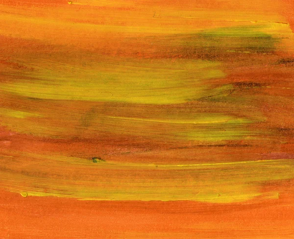 Pomarańczowy streszczenie szczotka ręcznie malowane tła kicz skok nad starodawny stary papier — Zdjęcie stockowe