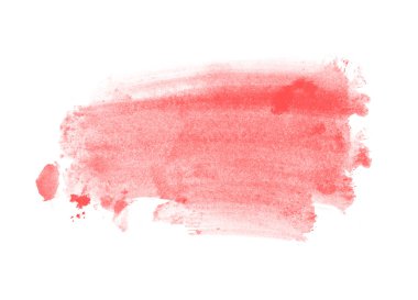pembe el fırça darbeleri suluboya daub boyalı.