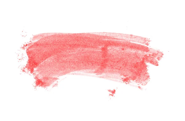 Pinceladas pintadas a mano rosa acuarela daub — Foto de Stock