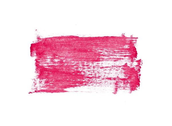 Pink hand painted strokes texture — Stock Photo, Image