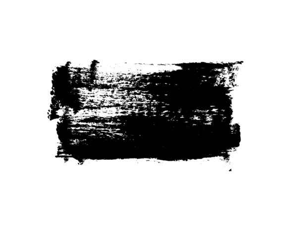 黒グランジ抽象画手描きの背景 — ストック写真