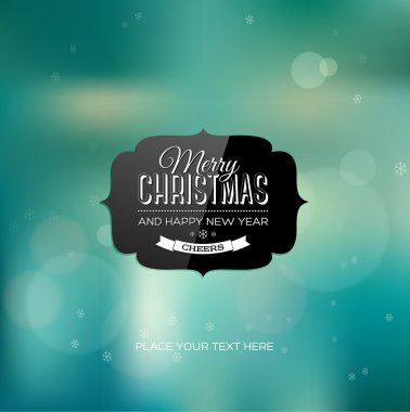 vektör Noel tebrik kartı