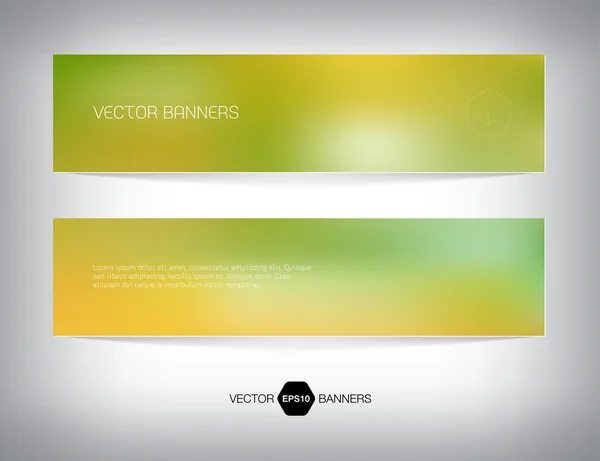 Vektor smidig web banner, visitkort eller flyer design. — Stock vektor