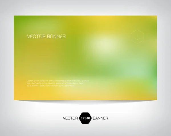 Vector banner web suave, cartão de visita ou design de folheto . — Vetor de Stock