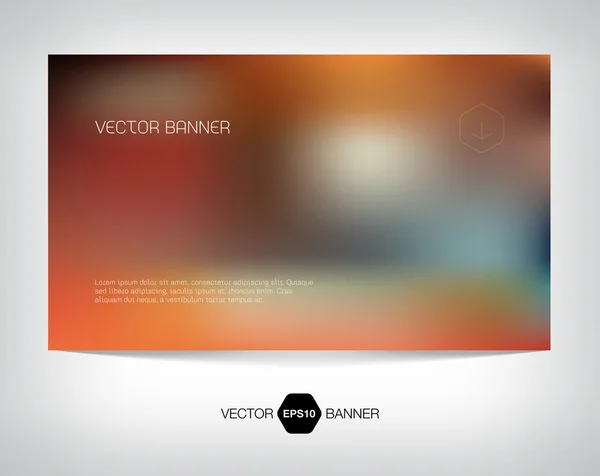 Vector banner web suave, cartão de visita ou design de folheto . —  Vetores de Stock