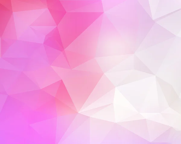 Ανοιχτό ροζ μαλακό διάνυσμα αφηρημένη πολυγωνικό φόντο. — Διανυσματικό Αρχείο