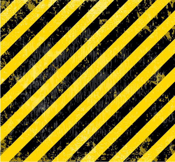 Warning industrial grungy vector background. — Stock Vector