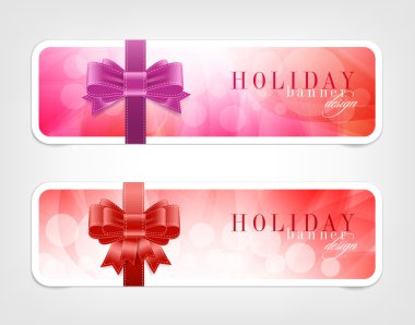 iki afiş - parlak renkli arka planlar ile sopa vektör